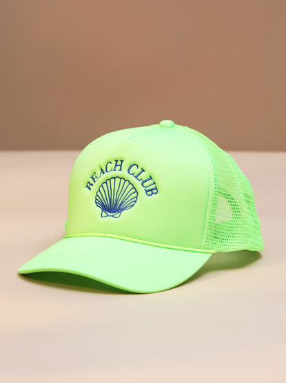 Beach Club Trucker Hat - TULLABEE