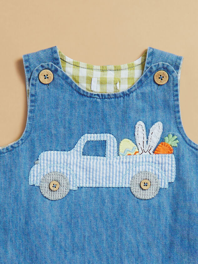 Denim Easter Bunny Jon Jo - TULLABEE