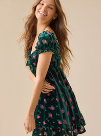Krystelle Mini Bow Dress Detail 3 - TULLABEE