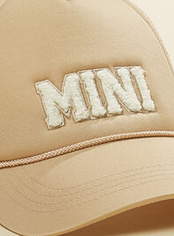 Mini Chenille Patch Hat Detail 2 - TULLABEE