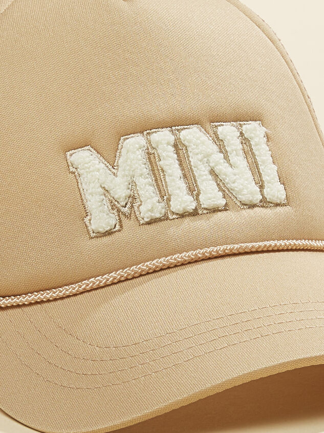 Mini Chenille Patch Hat Detail 2 - TULLABEE
