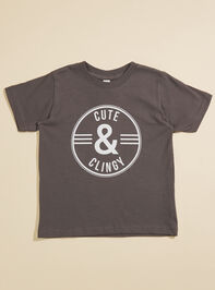 Cute & Clingy Graphic Tee - TULLABEE