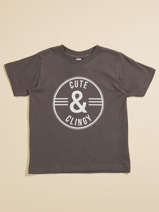 Cute & Clingy Graphic Tee - TULLABEE