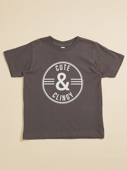 Cute & Clingy Graphic Tee - TULLABEE