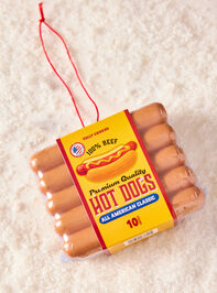 Classic Hot Dogs Christmas Ornament - TULLABEE