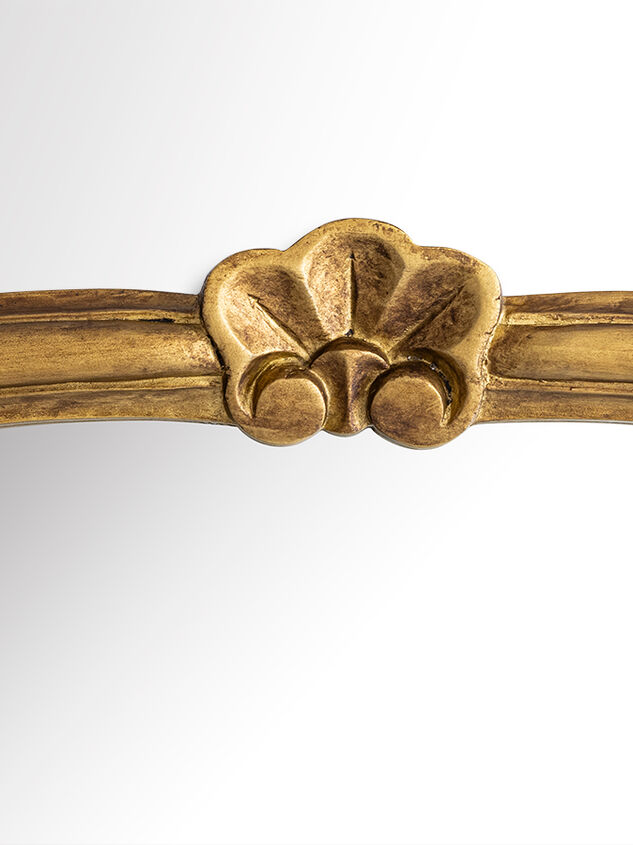 Adele Gilded Wood Mirror Detail 10 - TULLABEE