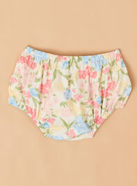 Evie Floral Baby Dress Detail 5 - TULLABEE