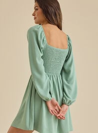 Bennett Mini Dress Detail 5 - TULLABEE