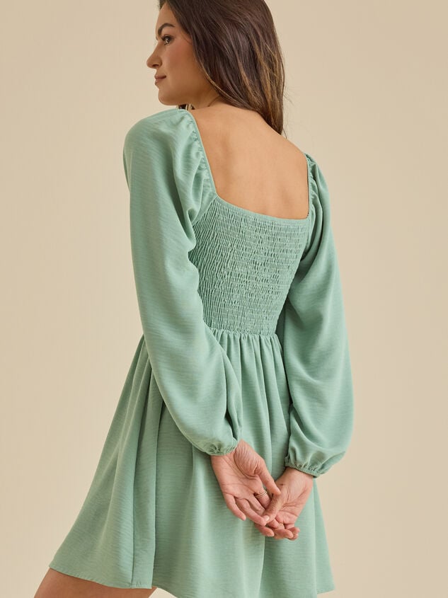 Bennett Mini Dress Detail 5 - TULLABEE