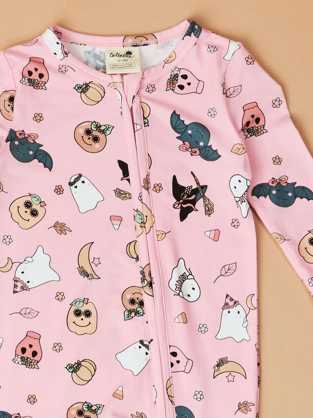 Spooky Sleepover Sleeper Detail 4 - TULLABEE