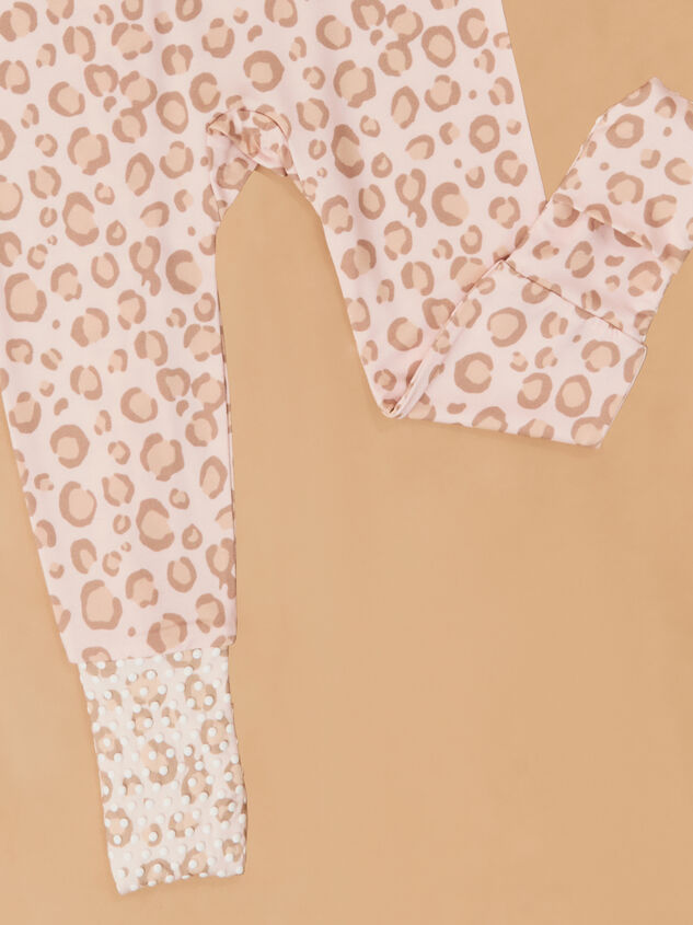 Lulu Leopard Romper Detail 3 - TULLABEE