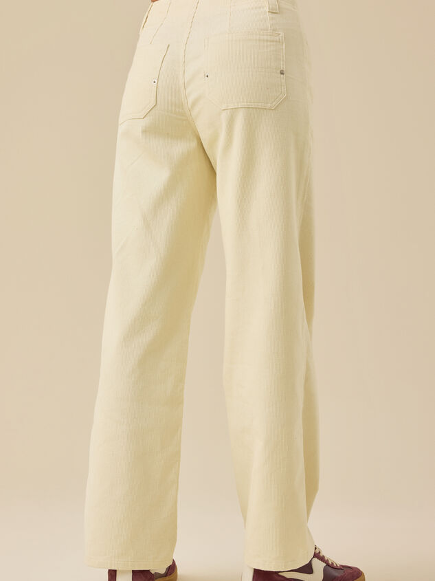 Adylan Corduroy Crop Pant Detail 6 - TULLABEE