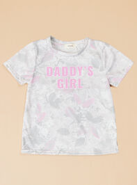 Daddy's Little Camo Tee - TULLABEE