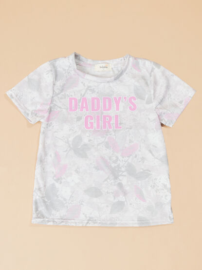 Daddy's Little Camo Tee - TULLABEE