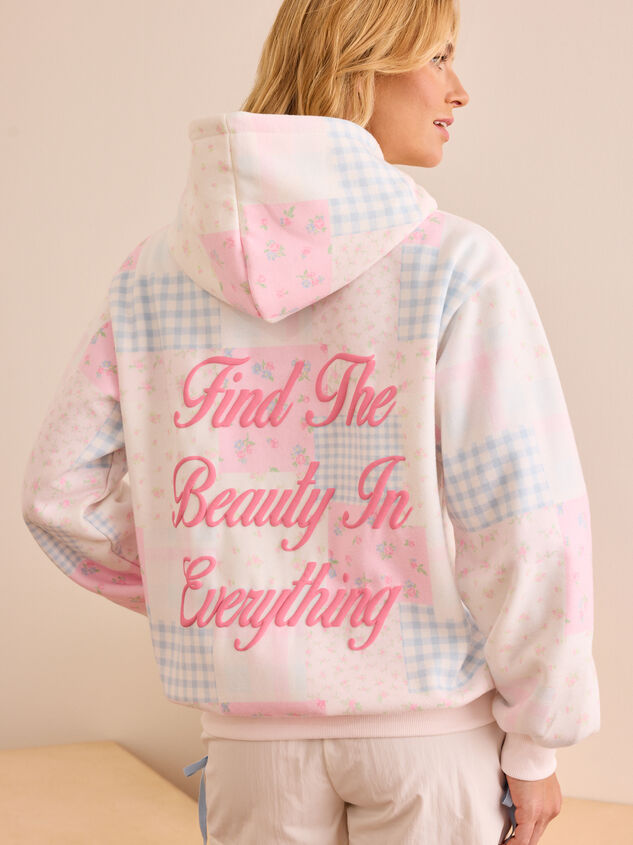 Find The Beauty Patchwork Hoodie - TULLABEE