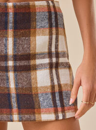Kati Plaid Skort Detail 3 - TULLABEE