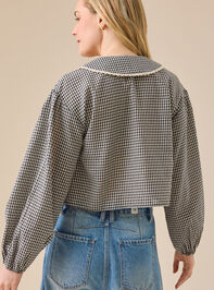 Corwin Gingham Top Detail 5 - TULLABEE