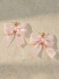 Ribbon Bow Earring - TULLABEE