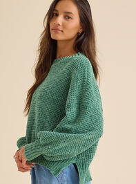 Dora Waffle-Knit Sweater Detail 4 - TULLABEE