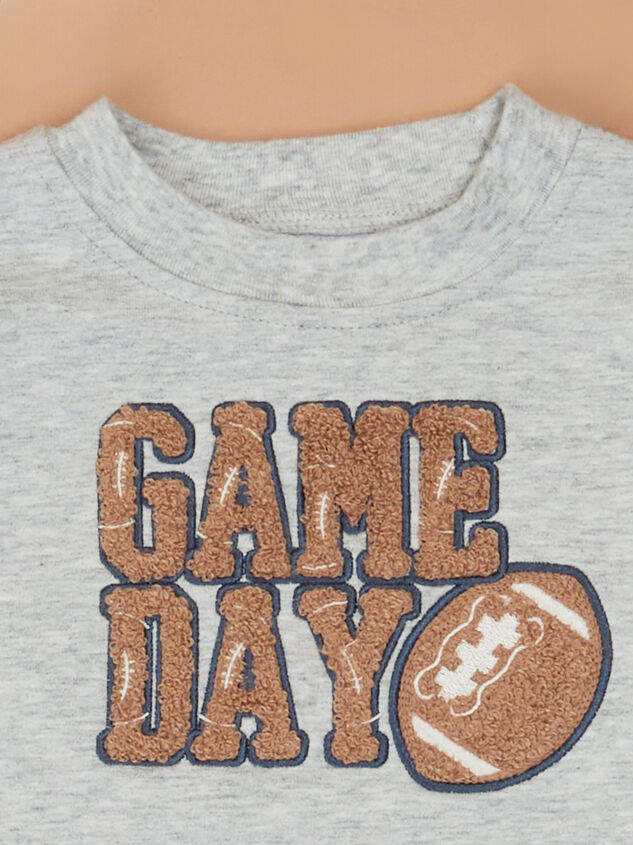 MVP Mode Toddler Sweatshirt Detail 2 - TULLABEE