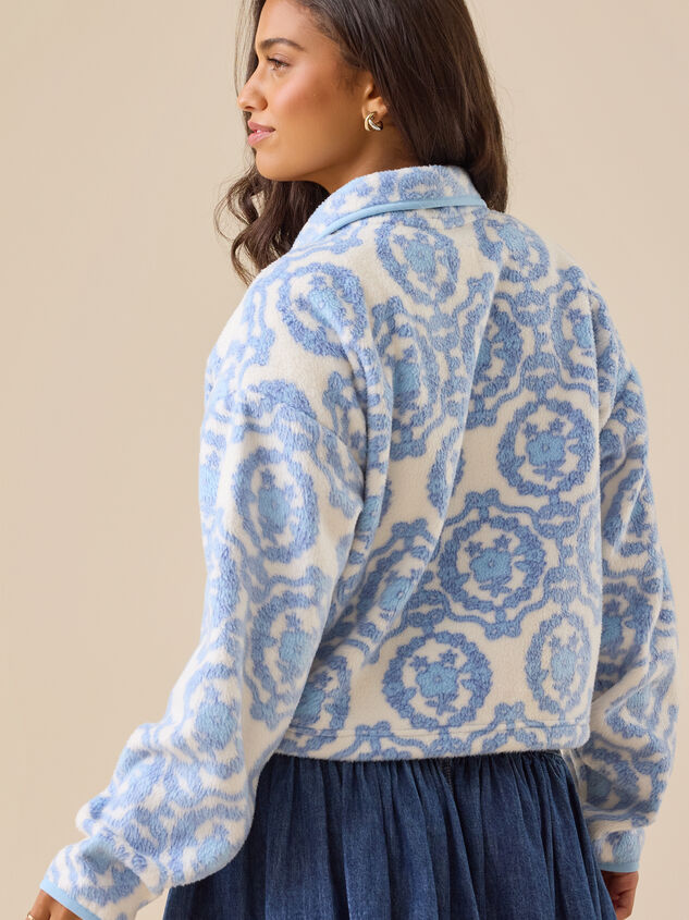 Zuri Fleece Jacket Detail 5 - TULLABEE