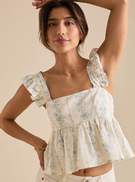 Betsy Bow Back Babydoll Tank - TULLABEE