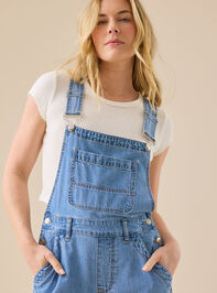 Brayden Wide Leg Overalls Detail 2 - TULLABEE
