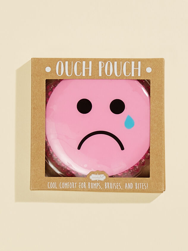 Smiley Ouch Pouch by MudPie Detail 2 - TULLABEE