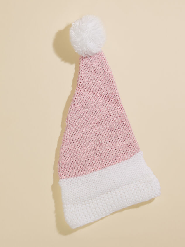 Knit Santa Hat Detail 2 - TULLABEE