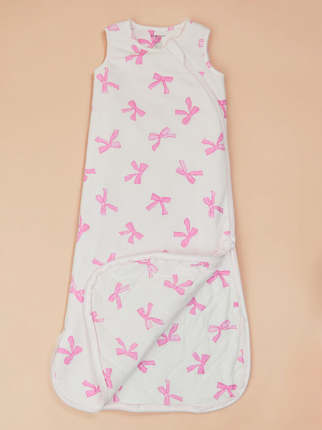 Melissa Bow Sleep Bag Detail 2 - TULLABEE