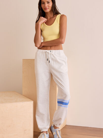 Lineup Striped Joggers - TULLABEE