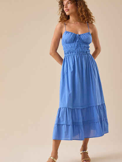 Brooke Tiered Midi Dress - TULLABEE