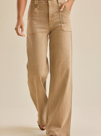 Paloma Straight Leg Jeans Detail 2 - TULLABEE