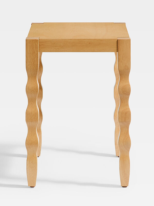 Kiera Wood Side Table Detail 4 - TULLABEE
