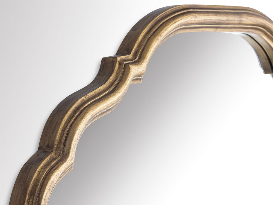 Colette Gilded Wood Mirror - TULLABEE - 