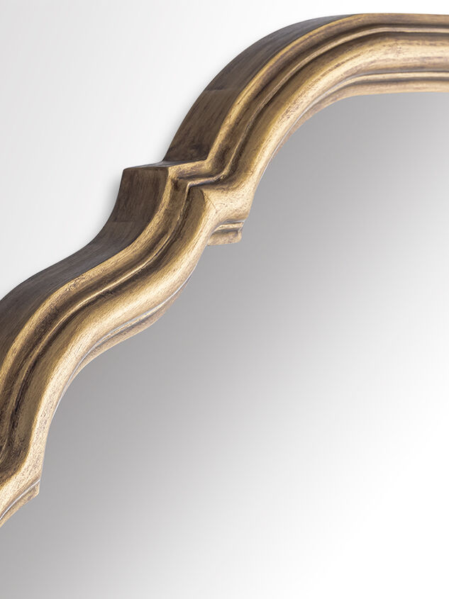 Colette Gilded Wood Mirror Detail 2 - TULLABEE