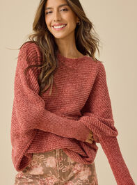 Amryn Chenille Dolman Sweater - TULLABEE