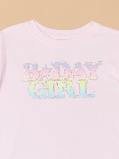 Birthday Girl Patch Tee - TULLABEE