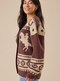 Carina Oversized Cowboy Cardigan Detail 4 - TULLABEE