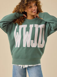 WWJD Striped Pullover - TULLABEE