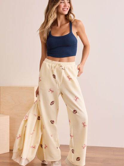 Kickoff Wide Leg Pant - TULLABEE