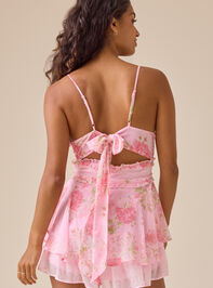 Bennett Double Layered Romper Detail 2 - TULLABEE