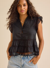 Elena Lace Babydoll Top - TULLABEE