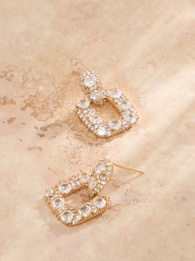 18K Gold Glitz Doorknocker Earring - TULLABEE