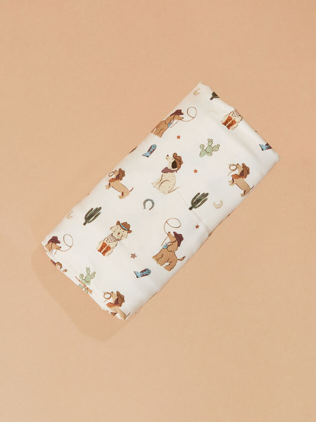 Howdy Hound Swaddle Detail 2 - TULLABEE