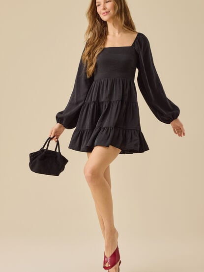 Amira Tiered Mini Dress - TULLABEE