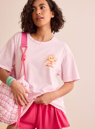 Vitamin Sea Oversized Graphic Tee - TULLABEE