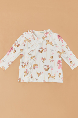 Pink Cowgirl Top and Pants Set - Altar'd State - 