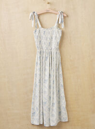 Avani Floral Mama Dress Detail 2 - TULLABEE