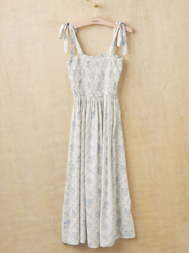 Avani Floral Mama Dress Detail 2 - TULLABEE